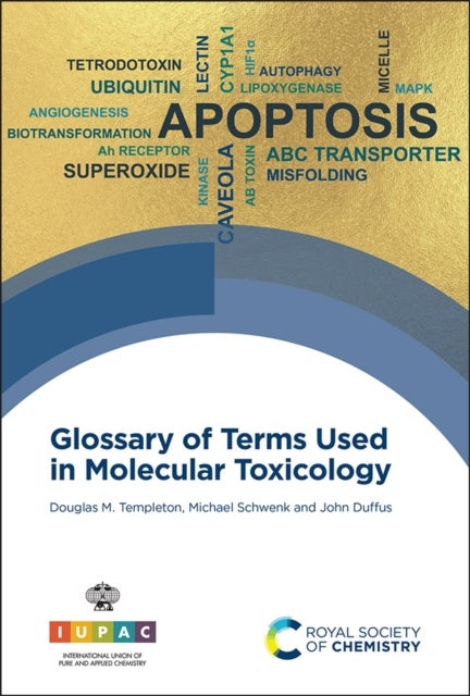 Bilde av Glossary Of Terms Used In Molecular Toxicology Av Douglas M (university Of Toronto Canada) Templeton, Michael (federal Public Health Department German