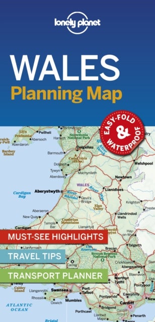 Bilde av Lonely Planet Wales Planning Map Av Lonely Planet