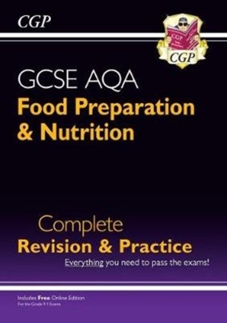 Bilde av Gcse Food Preparation &amp; Nutrition Aqa Complete Revision &amp; Practice (with Online Edition) Av Cgp Books
