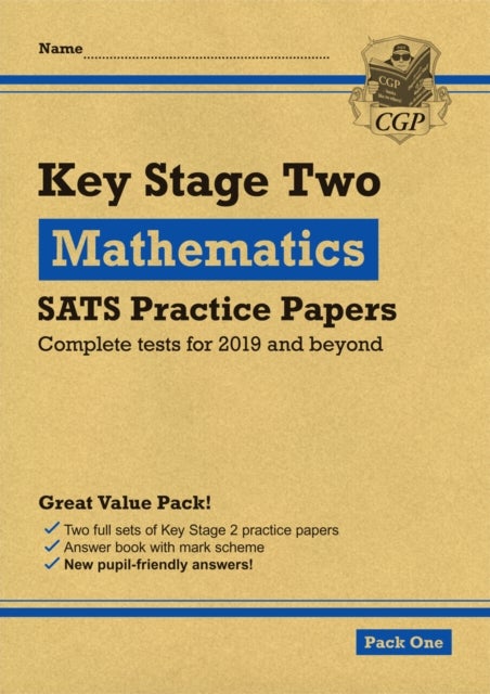 Bilde av Ks2 Maths Sats Practice Papers: Pack 1 - For The 2024 Tests (with Free Online Extras) Av Cgp Books