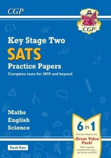 Bilde av Ks2 Complete Sats Practice Papers Pack 2: Science, Maths &amp; English (for The 2024 Tests) Av Cgp Books