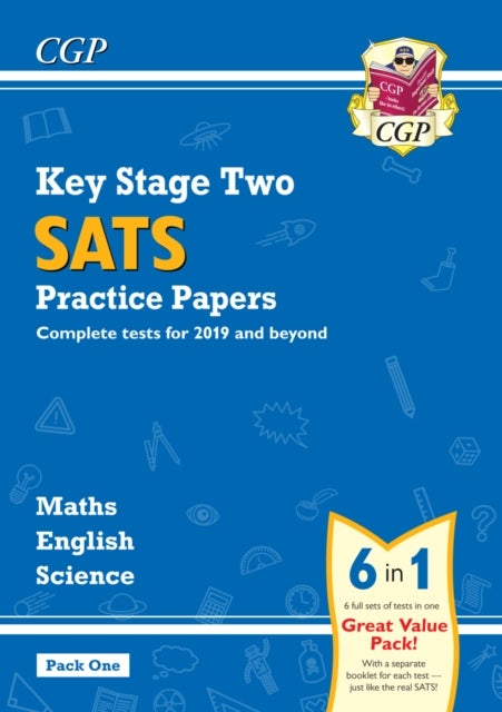 Bilde av Ks2 Complete Sats Practice Papers Pack 1: Science, Maths &amp; English (for The 2024 Tests) Av Cgp Books