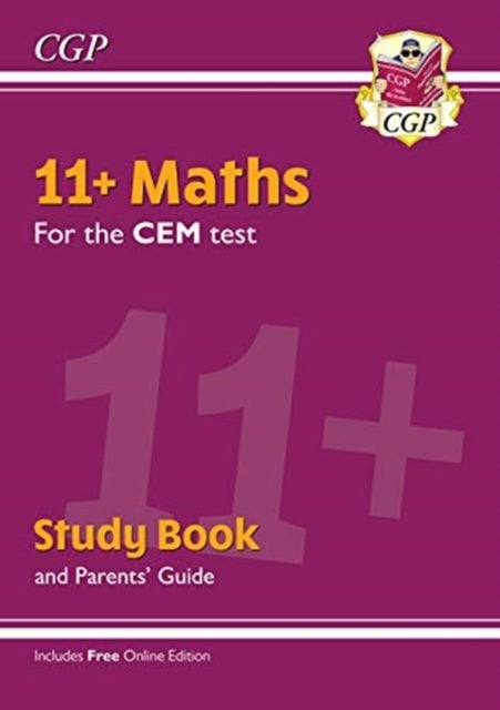 Bilde av 11+ Cem Maths Study Book (with Parents&#039; Guide &amp; Online Edition): For The 2022 Tests Av Cgp Books