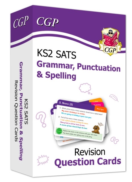 Bilde av Ks2 English Sats Revision Question Cards: Grammar, Punctuation &amp; Spelling (for The 2024 Tests) Av Cgp Books