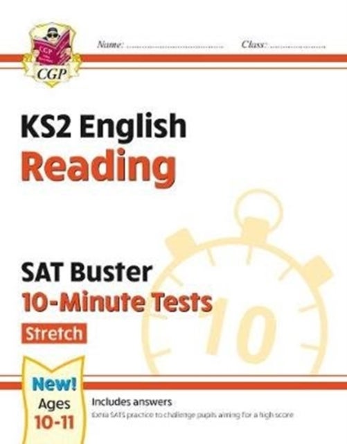 Bilde av Ks2 English Sat Buster 10-minute Tests: Reading - Stretch (for The 2024 Tests) Av Cgp Books