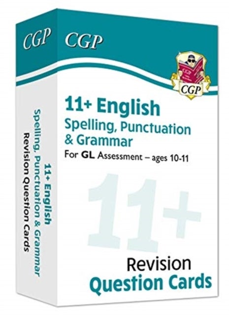 Bilde av 11+ Gl Revision Question Cards: English Spelling, Punctuation &amp; Grammar - Ages 10-11 Av Cgp Books