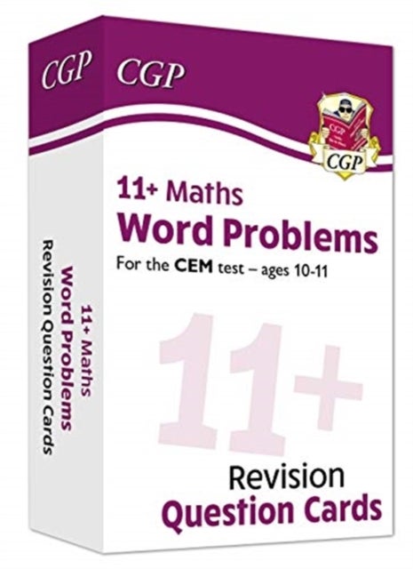 Bilde av 11+ Cem Revision Question Cards: Maths Word Problems - Ages 10-11 Av Cgp Books