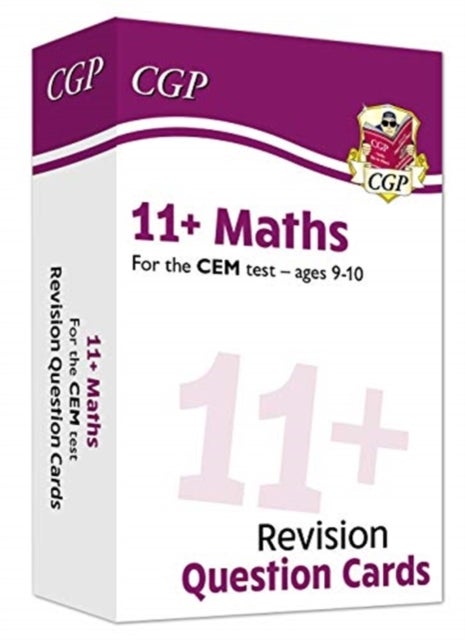 Bilde av 11+ Cem Revision Question Cards: Maths - Ages 9-10 Av Cgp Books