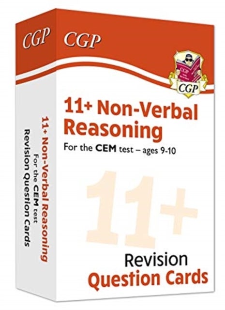 Bilde av 11+ Cem Revision Question Cards: Non-verbal Reasoning - Ages 9-10 Av Cgp Books