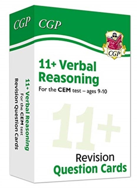 Bilde av 11+ Cem Revision Question Cards: Verbal Reasoning - Ages 9-10 Av Cgp Books