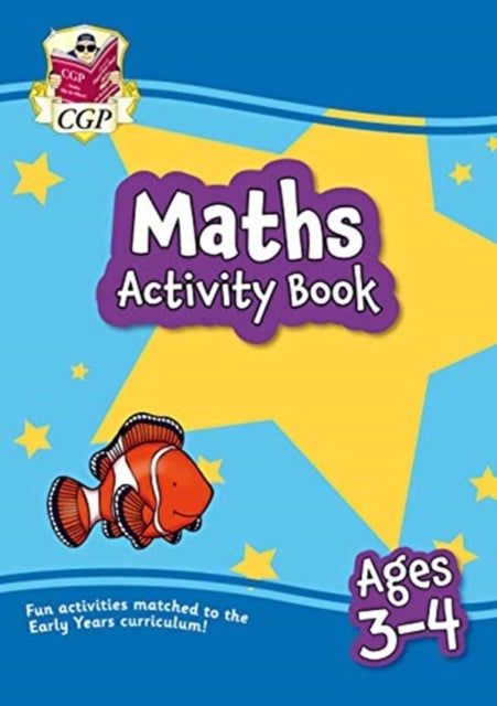 Bilde av Maths Activity Book For Ages 3-4 (preschool) Av Cgp Books