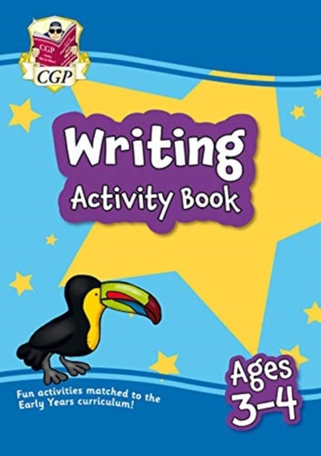 Bilde av Writing Activity Book For Ages 3-4 (preschool) Av Cgp Books
