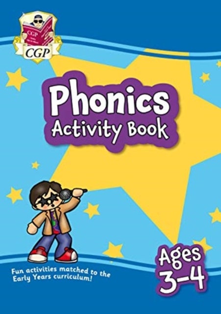 Bilde av Phonics Activity Book For Ages 3-4 (preschool) Av Cgp Books