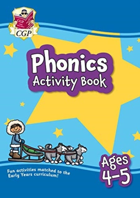 Bilde av Phonics Activity Book For Ages 4-5 (reception) Av Cgp Books
