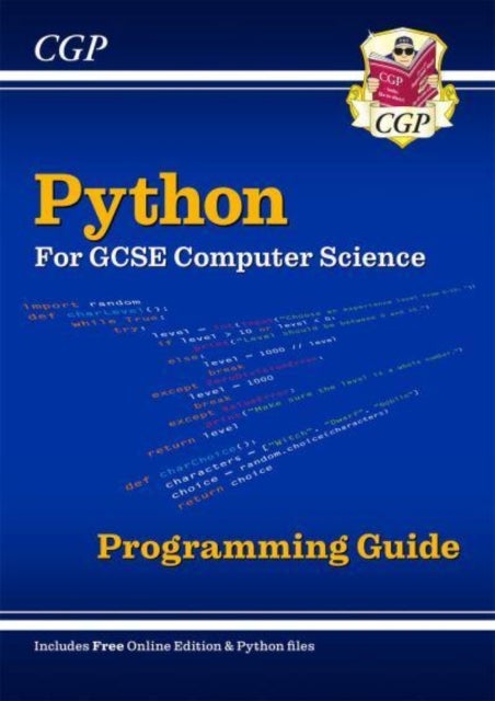Bilde av Python Programming Guide For Gcse Computer Science (includes Online Edition &amp; Python Files) Av Cgp Books