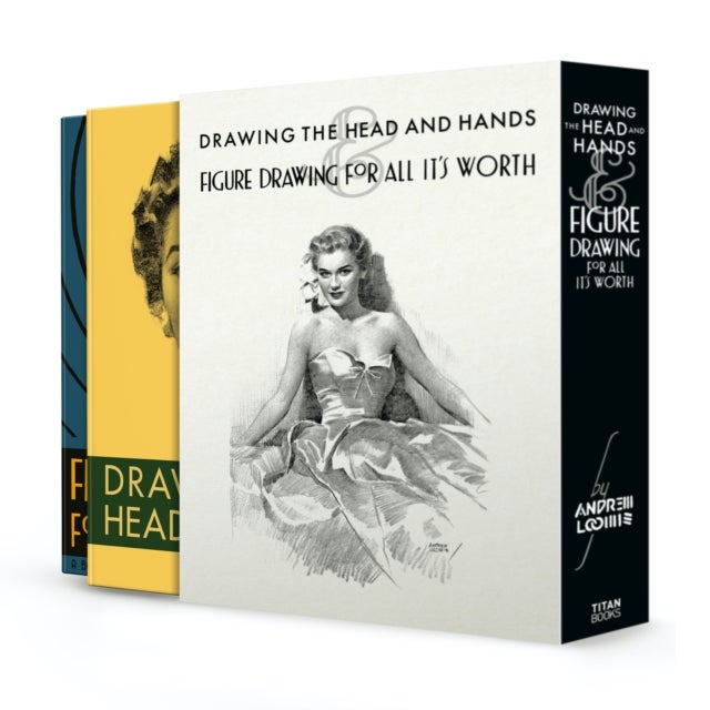 Bilde av Drawing The Head And Hands &amp; Figure Drawing (box Set) Av Andrew Loomis