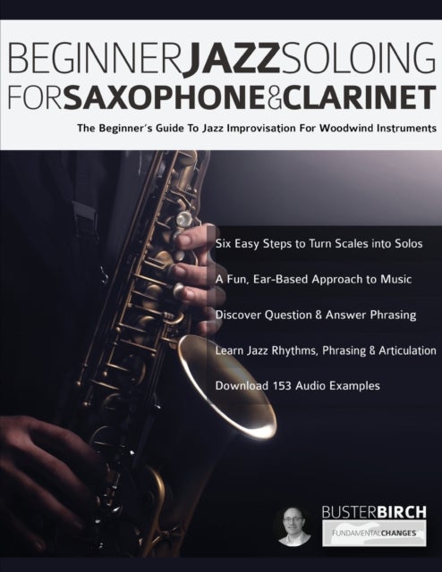 Bilde av Beginner Jazz Soloing For Saxophone &amp; Clarinet Av Buster Birch, Joseph Alexander