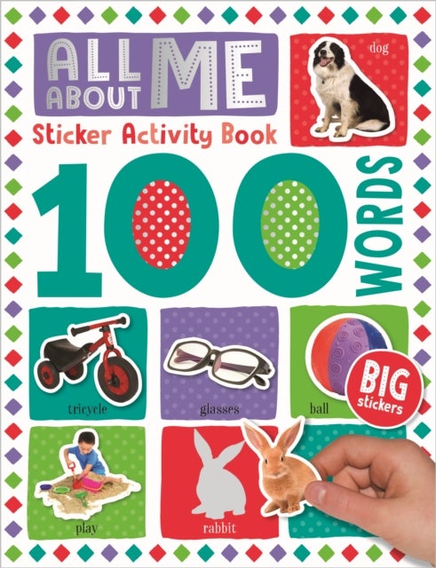 Bilde av 100 Words All About Me Words Sticker Activity Book Av Make Believe Ideas