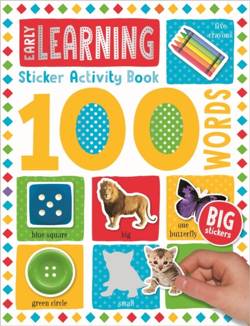 Bilde av 100 Early Learning Words Sticker Activity Av Make Believe Ideas