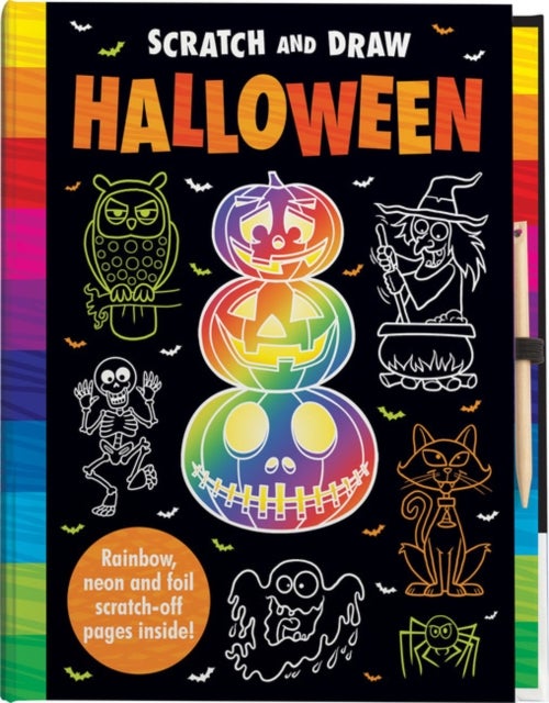 Bilde av Scratch And Draw Halloween - Scratch Art Activity Book Av Arthur Over