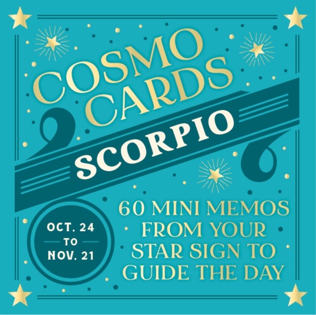 Cosmo Cards: Scorpio - 60 Mini Memos from Your Star Sign to Guide the Day
