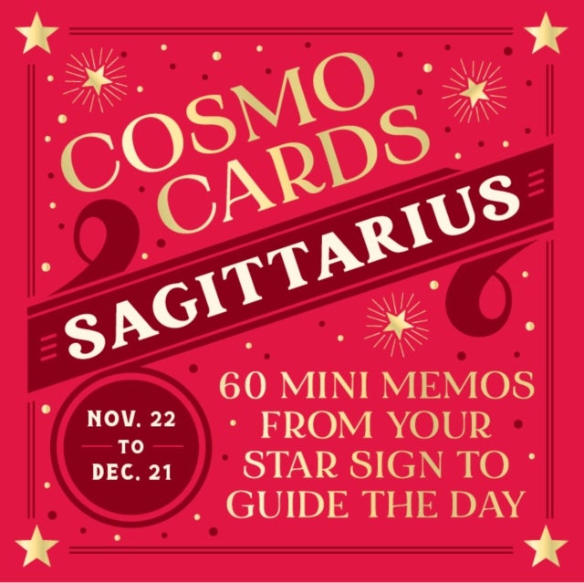 Cosmo Cards: Sagittarius - 60 Mini Memos from Your Star Sign to Guide the Day