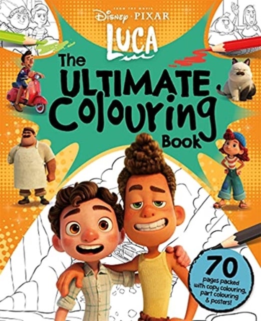 Bilde av Disney Pixar Luca: The Ultimate Colouring Book Av Walt Disney