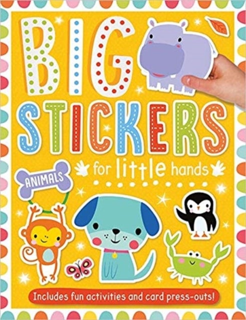 Bilde av Big Stickers For Little Hands Animals Av Amy Boxshall