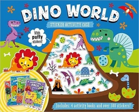 STICKER ACTIVITY CASE DINO WORLD