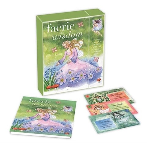 Faerie Wisdom - Includes 52 Magical Message Cards and a 64-Page Illustrated Book