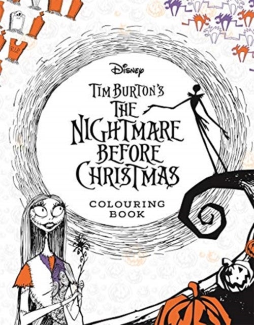 Bilde av Disney Tim Burton&#039;s The Nightmare Before Christmas Colouring Book Av Walt Disney