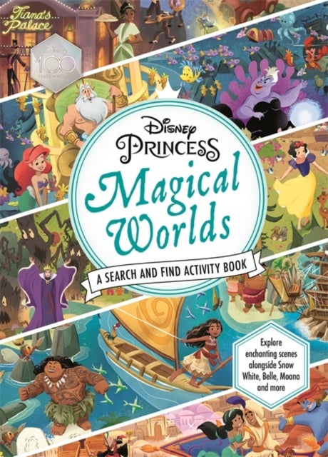 Bilde av Disney Princess: Magical Worlds Search And Find Activity Book Av Walt Disney