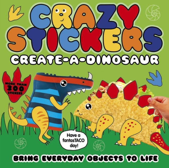 Bilde av Crazy Stickers: Create-a-dinosaur Av Danielle Mclean