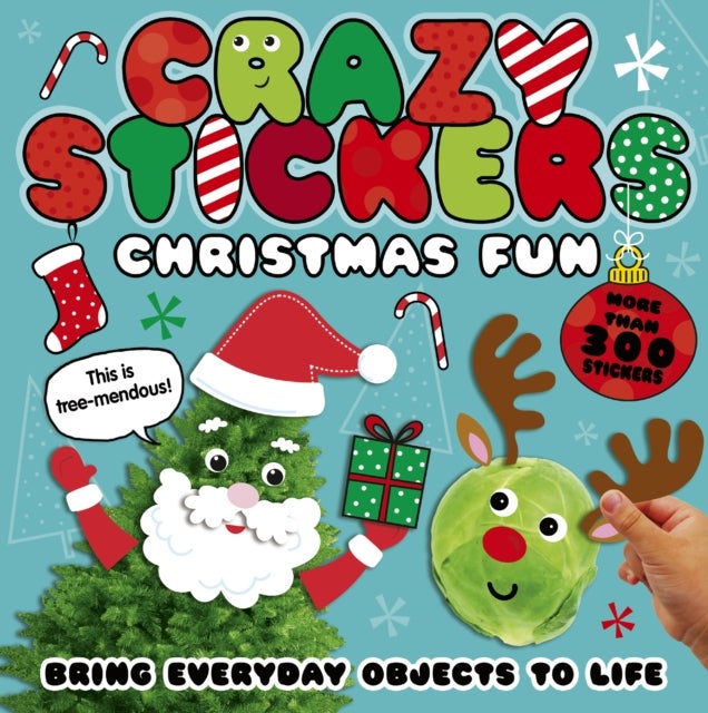 Bilde av Crazy Stickers: Christmas Fun Av Danielle Mclean