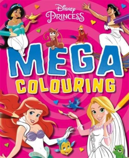 Bilde av Disney Princess: Mega Colouring Av Walt Disney