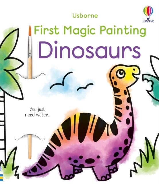 Bilde av First Magic Painting Dinosaurs Av Abigail Wheatley