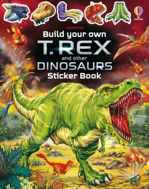 Bilde av Build Your Own T. Rex And Other Dinosaurs Sticker Book Av Sam Smith