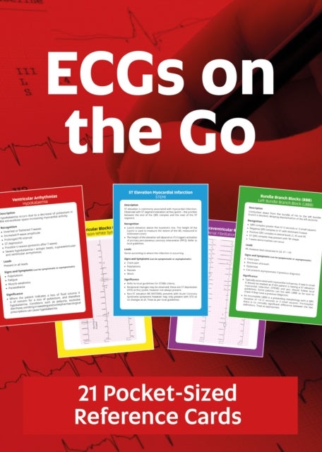 ECGs On The Go - 21 Pocketsized Reference Cards