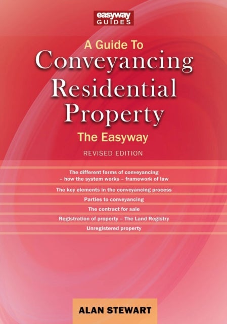 Bilde av A Guide To Conveyancing Residential Property Av Alan Stewart