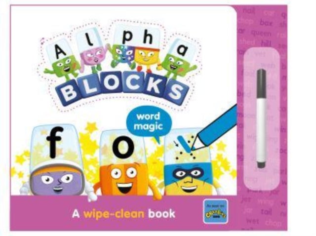 Bilde av Alphablocks Word Magic: A Wipe-clean Book Av Sweet Cherry Publishing