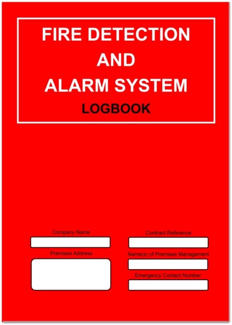 Bilde av Fire Detection And Alarm System Logbook Av Docs-store