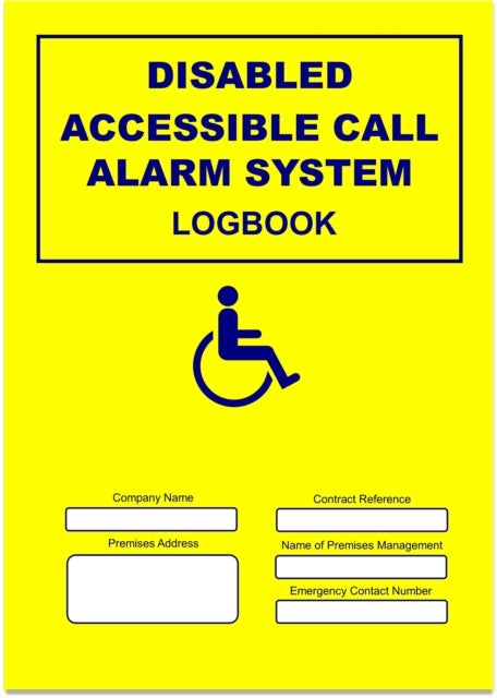 Bilde av Disabled Call Alarm System Logbook Av Docs-store