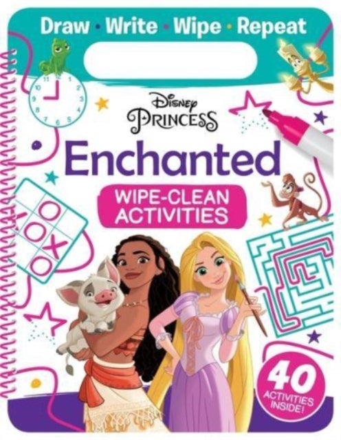 Bilde av Disney Princess: Enchanted Wipe-clean Activities Av Walt Disney