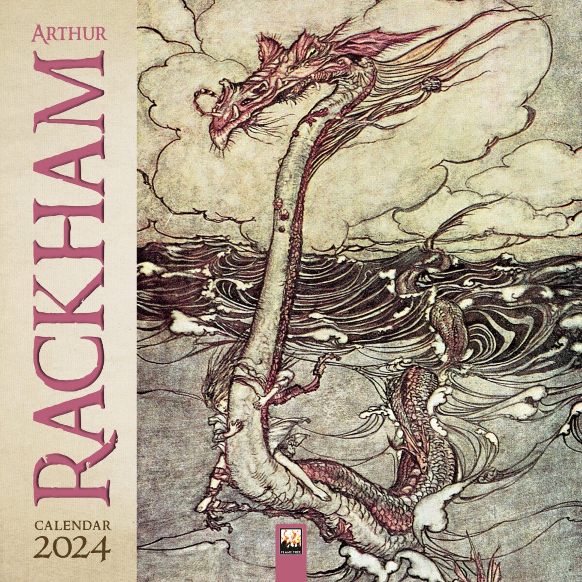 Kalender 2024 Arthur Rackham 30x30cm