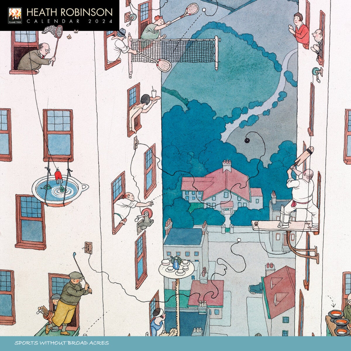 Kalender 2024 Heath Robinson 30x30cm