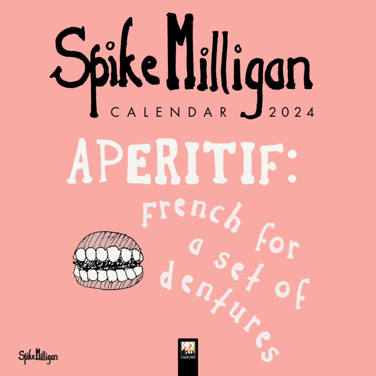 Kalender 2024 Spike Milligan 30x30cm