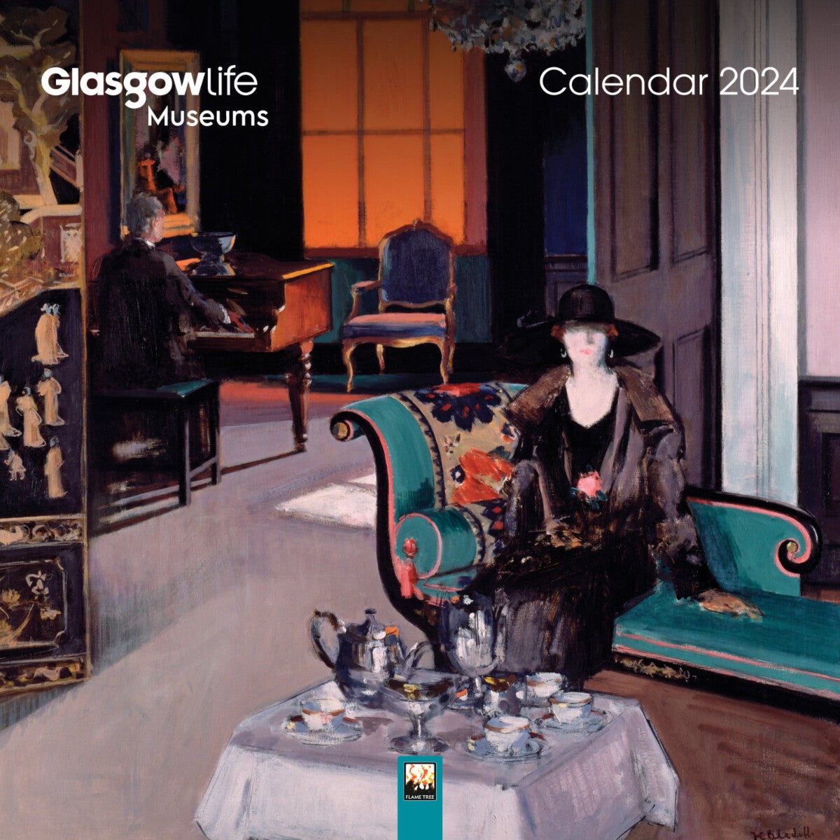 Kalender 2024 Glasgow Museums 30x30cm