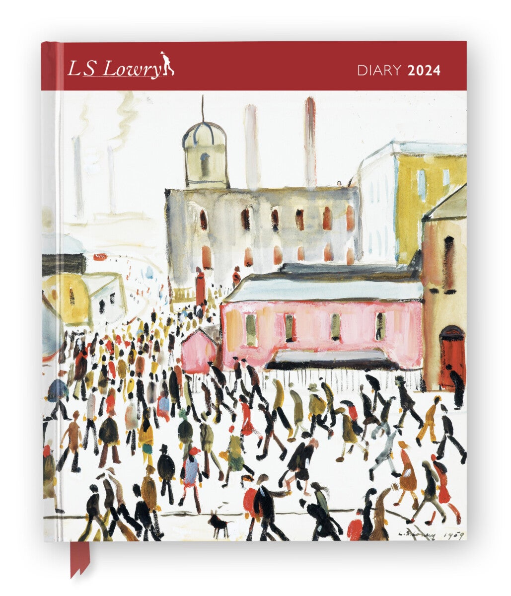 Desk Diary 2024 LS Lowry 193x230mm