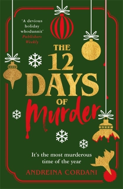 The Twelve Days of Murder - The perfect festive whodunnit to gift this Christmas