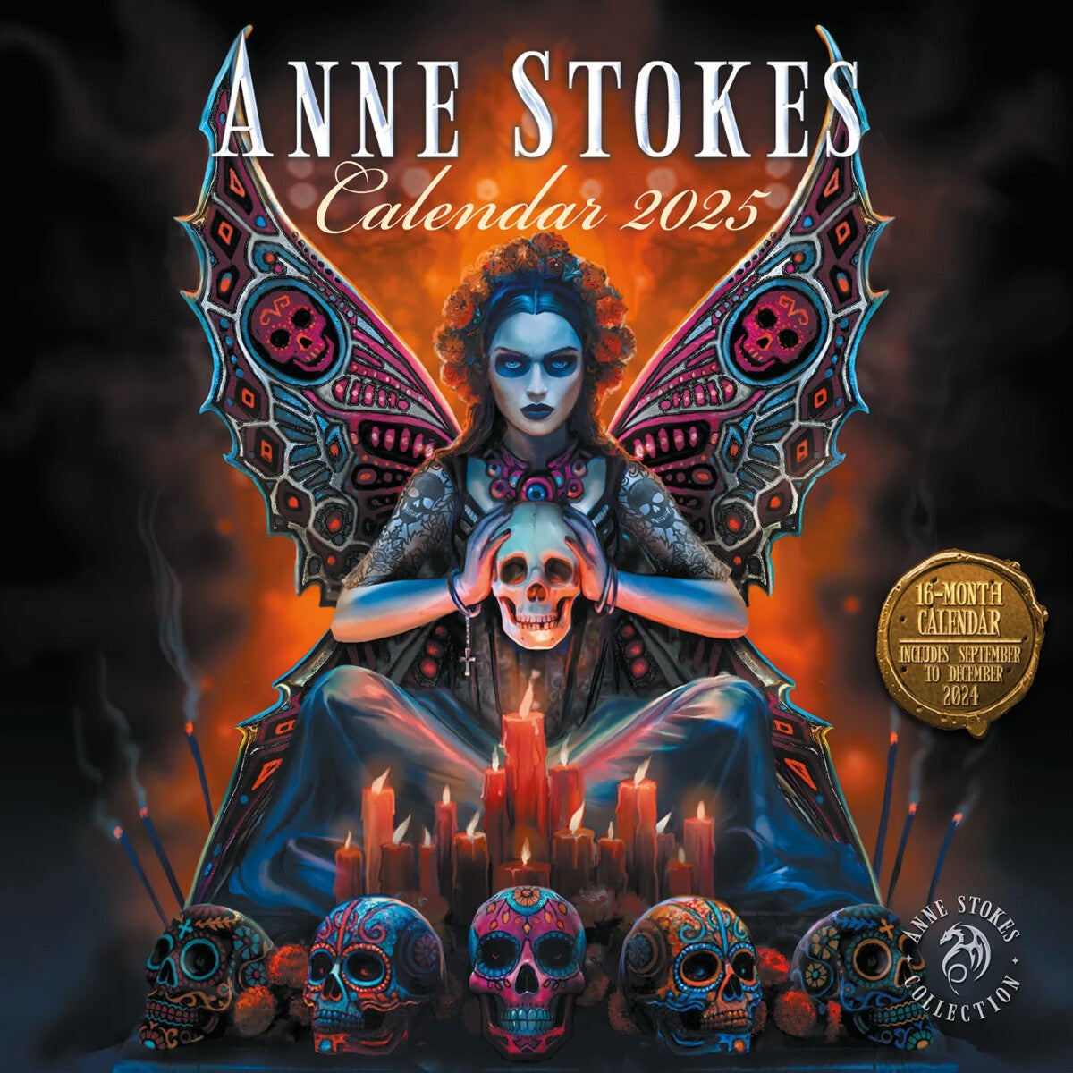 Kalender 2025 ANNE STOKES 30x30cm